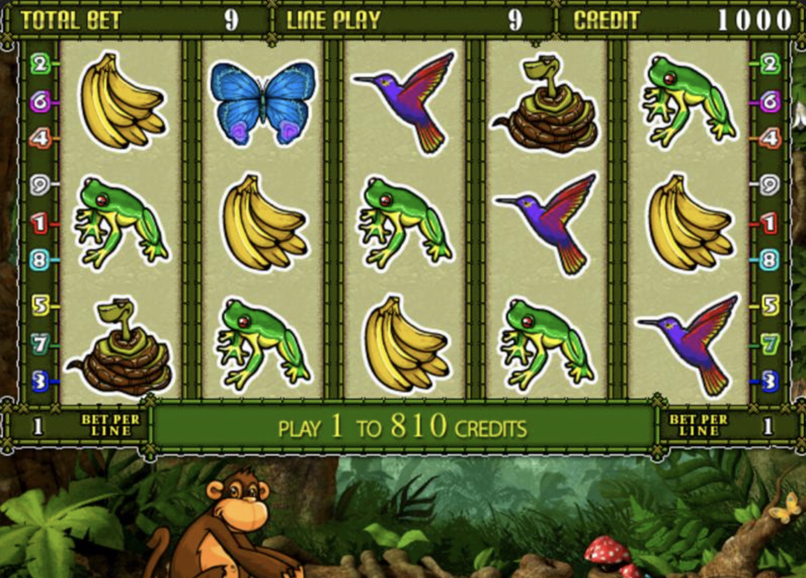 Crazy Monkey jakpot